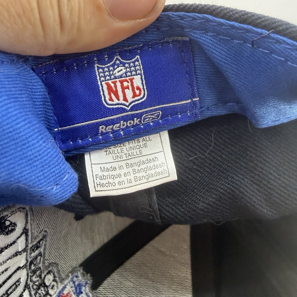 Seattle Seahawks Hat 2005 Conference Champions Reebok NFL Football Cap OSFM - Picture 8 of 9